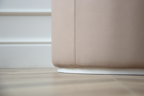 Столик Sun L, D 66 см высота 35 см (белый, бежевый) — изображение 4