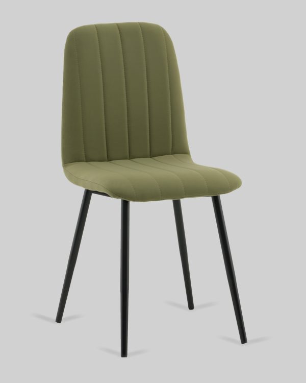 stul-easy-new-veljur-olivkovyj-1 Стул Easy new велюр оливковый — изображение 2