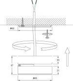 Точечный накладной светильник Arte Lamp VELA A2511PL-1BK — изображение 4