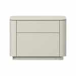 Тумба прикроватная Tammi 2 ящика ширина 50 см (дымка)