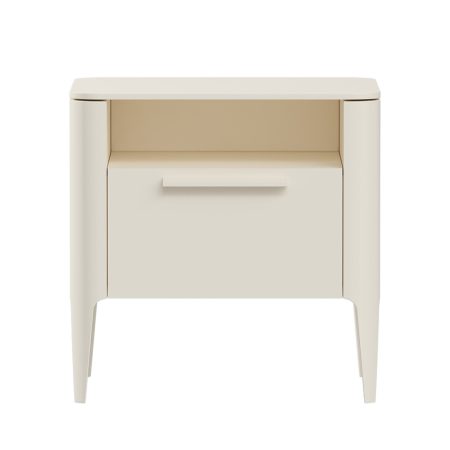 Тумба прикроватная Type 1 полка 1 ящик ширина 50 см (дымка)