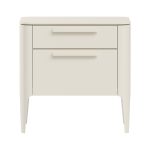 Тумба прикроватная Type 2 ящика ширина 50 см (дымка)
