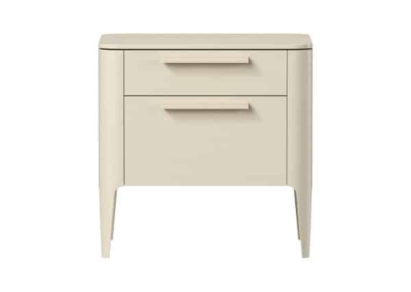 Тумба прикроватная Type oak 2 ящика ширина 50 см (дымка)