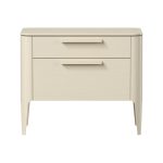 Тумба прикроватная Type oak 2 ящика ширина 60 см (дымка)