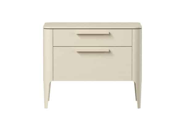 Тумба прикроватная Type oak 2 ящика ширина 60 см (дымка)