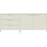 Тумба Type 3 ящика 2 двери L (дымка)