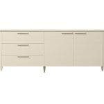 Тумба Type oak 3 ящика 2 двери L (дымка)