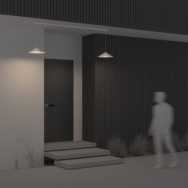 Уличный трековый светильник Outdoor O-TR01-1-P-12WW3K — изображение 5