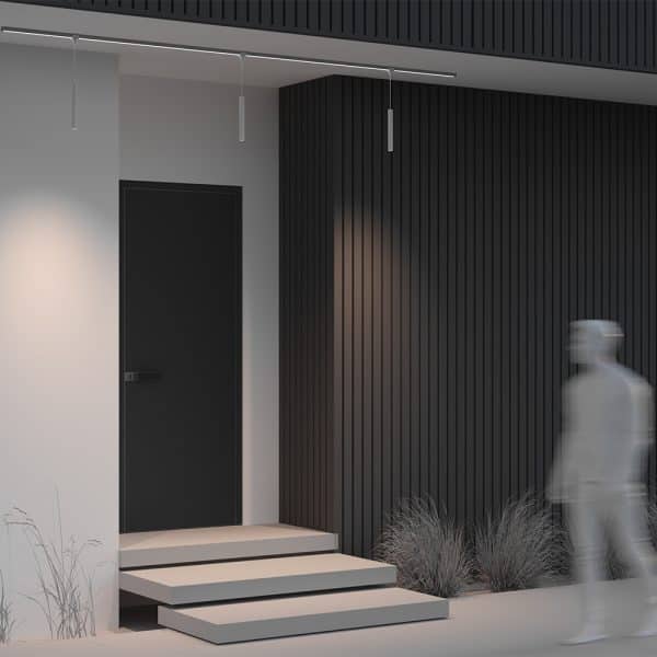 Уличный трековый светильник Outdoor O-TR01-1-P-8WW3K — изображение 5