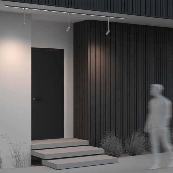 Уличный трековый светильник Outdoor O-TR01-2-P-8WW3K — изображение 5