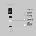 Встраиваемый светильник Technical DL119-10W-3K-TRS-W — изображение 3