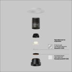 Встраиваемый светильник Technical DL124-10W-3K-TRS-B — изображение 3