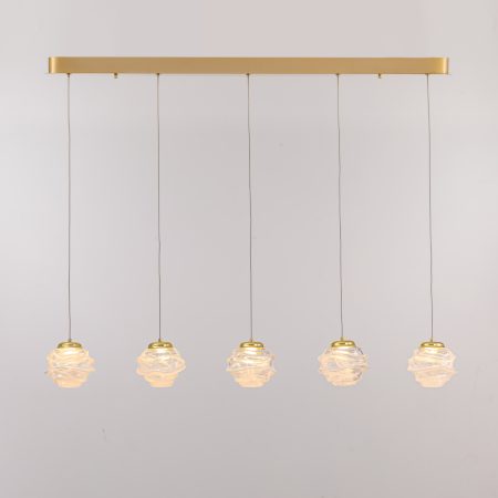 Подвесной светильник MD25030003-5B gold/clear