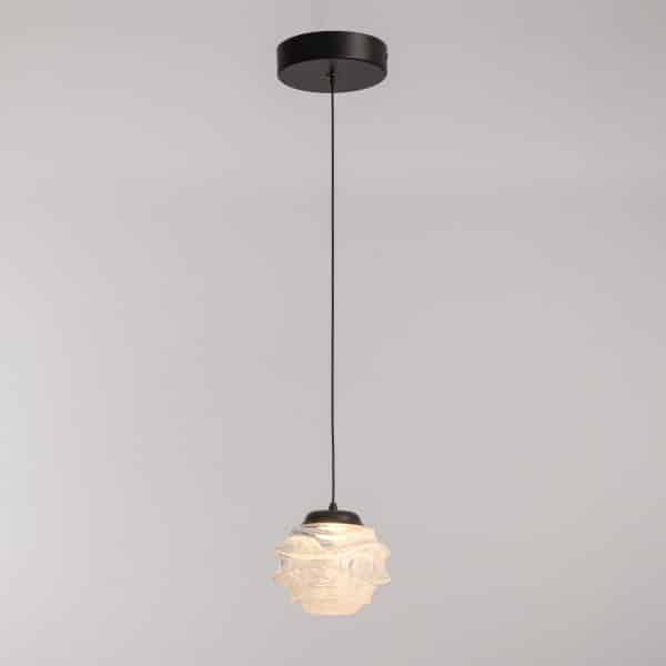 Подвесной светильник MD25030003-1A matt black/clear — изображение 2