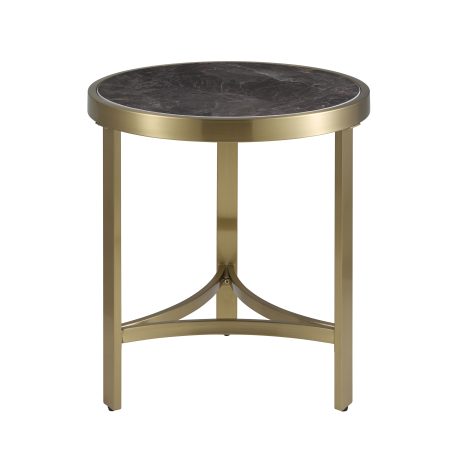 Журнальный столик Адриана 50*50 см серая керамика