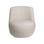 ZW-24057 Кресло Rivoli поворотное рогожка бежевый 73*75*75см