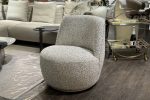 ZW-24057 Кресло Rivoli поворотное рогожка бежевый 73*75*75см — изображение 4