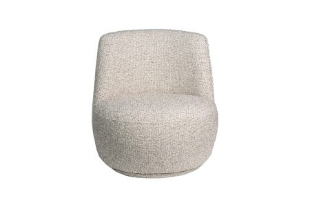 ZW-24057 Кресло Rivoli поворотное рогожка бежевый 73*75*75см