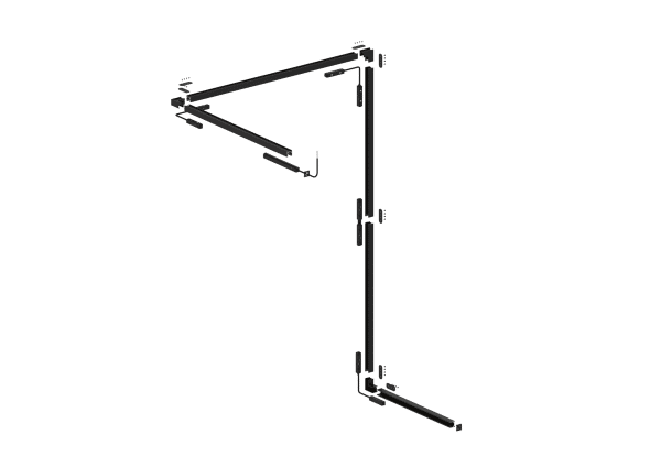 Шинопровод магнитный накладной Crystal Lux CLT 0.114 01 L2000 BL — изображение 4