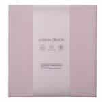 130HB-BSH9030-PROS ROS Простыня на резинке сатин пудреная роза 90*200*22