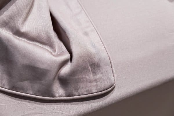 130HB-BSH9030-PROS ROS Простыня на резинке сатин пудреная роза 90*200*22 — изображение 4