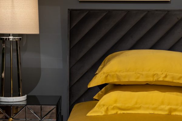 131SH-4222-PROS REZ SOPR GORCH Простыня на резинке Сопрано горчичный 160*200*30 — изображение 3