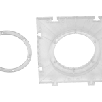 Рамка скрытого монтажа для встраиваемых светильников с наружным D 80-90мм Crystal Lux CLT 099 D80-90