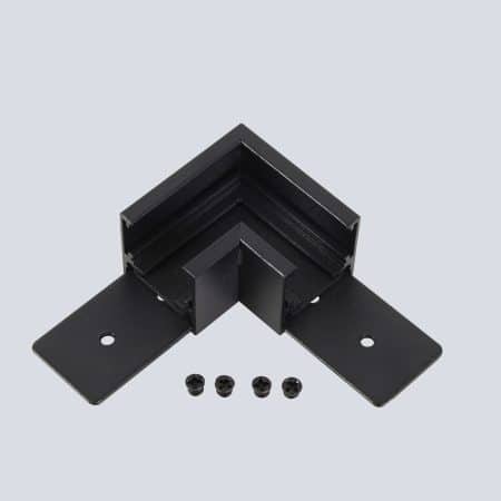 Соединитель для магнитного накладного шинопровода угловой Crystal Lux CLT 0.214 04 BL