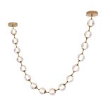 Подвесной светильник OD2437A-16 brass/clear