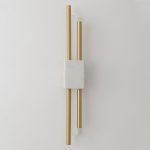 Бра Crystal Lux CARTA AP6W LED WHITE/BRASS — изображение 2