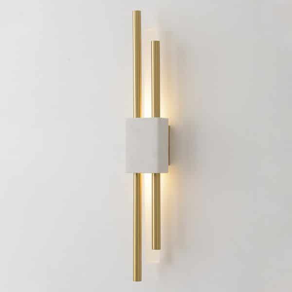 Бра Crystal Lux CARTA AP6W LED WHITE/BRASS — изображение 3