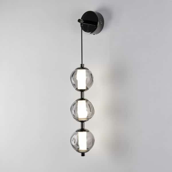 Настенный светильник OB2437 pearl black/smoke — изображение 2