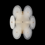 Бра Crystal Lux DANDELION AP2 GOLD — изображение 3