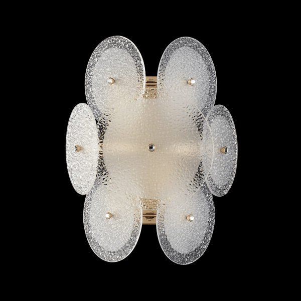 Бра Crystal Lux DANDELION AP2 GOLD — изображение 3