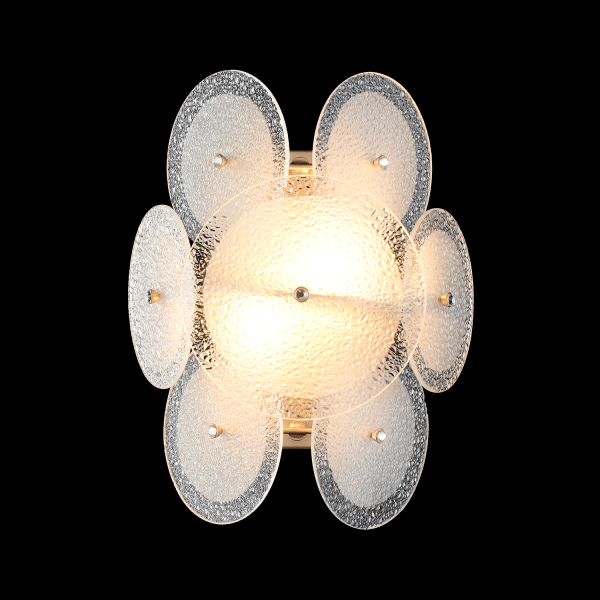 Бра Crystal Lux DANDELION AP2 GOLD — изображение 4