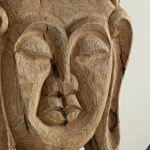 Декор для интерьера деревянный, фигурка Будда ШАНТИ ПАНЧ — изображение 5