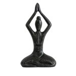 Декор для интерьера деревянный, фигурка йога ШАНТИ ДО — изображение 3
