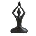 Декор для интерьера деревянный, фигурка йога ШАНТИ ДО — изображение 4