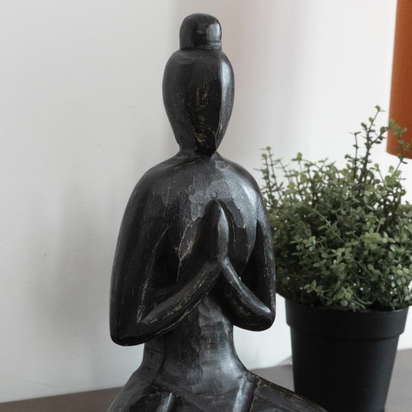 dekor-dlja-interera-derevjannyj-figurka-joga-shanti-tin-4 Декор для интерьера деревянный, фигурка йога ШАНТИ ТИН — изображение 5