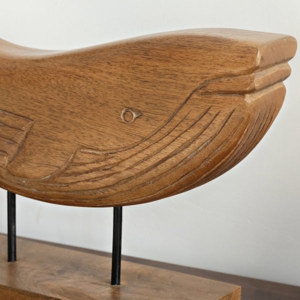 Декор для интерьера деревянный, фигурка Кит ТАТВА ТИН — изображение 4