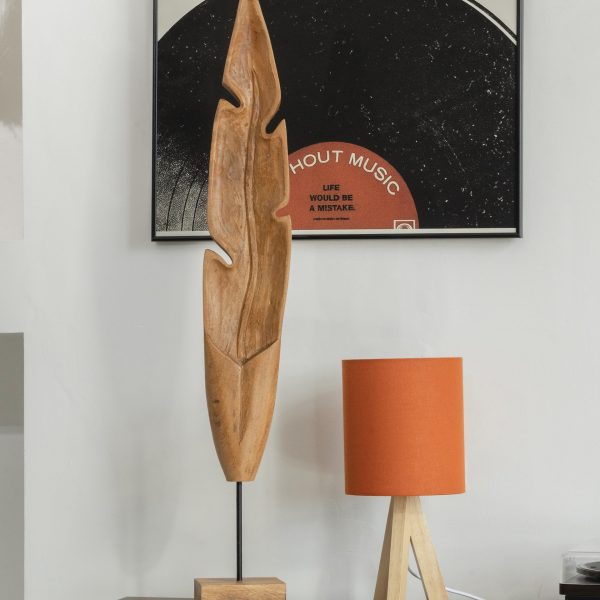 Декор для интерьера деревянный, фигурка лист ПАТТА ЕК — изображение 4