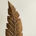 Декор для интерьера деревянный, фигурка лист ПАТТА ТИН — изображение 5