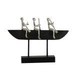 Декор для интерьера деревянный, фигурка Лодка САРФ ТИН — изображение 3