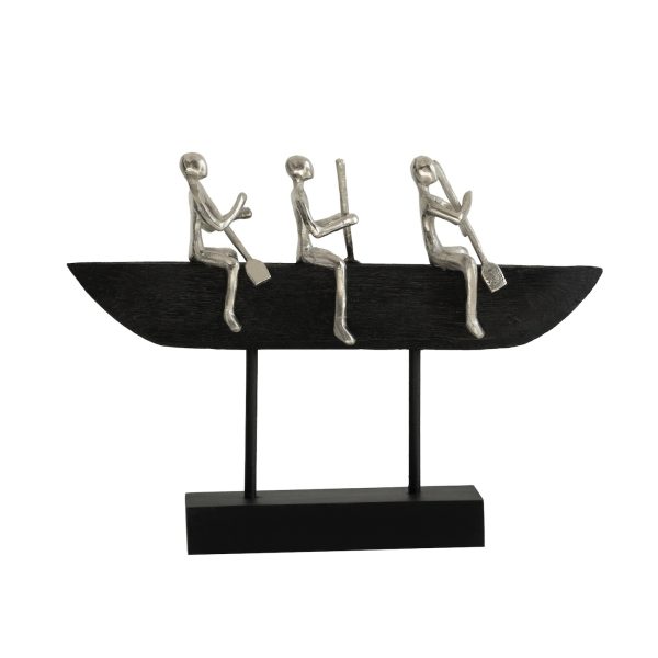 Декор для интерьера деревянный, фигурка Лодка САРФ ТИН — изображение 3