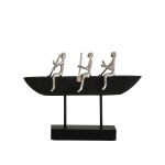 Декор для интерьера деревянный, фигурка Лодка САРФ ТИН — изображение 4