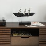 Декор для интерьера деревянный, фигурка Лодка САРФ ТИН — изображение 5