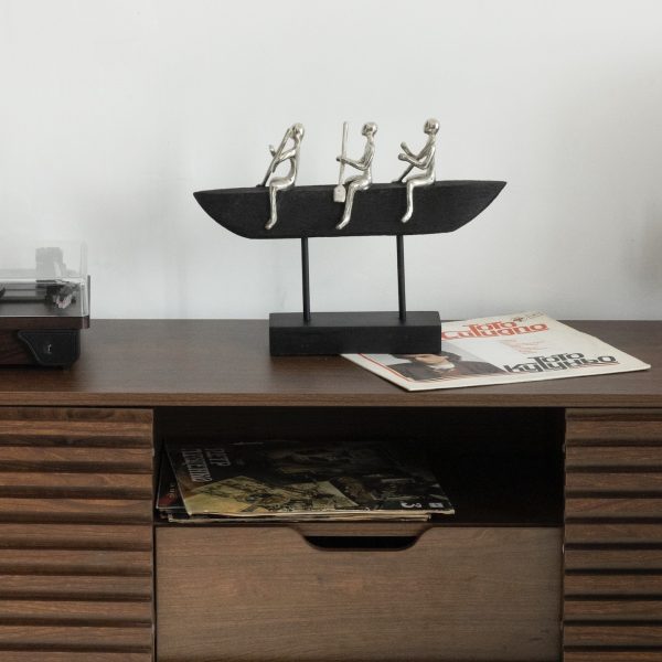 Декор для интерьера деревянный, фигурка Лодка САРФ ТИН — изображение 5