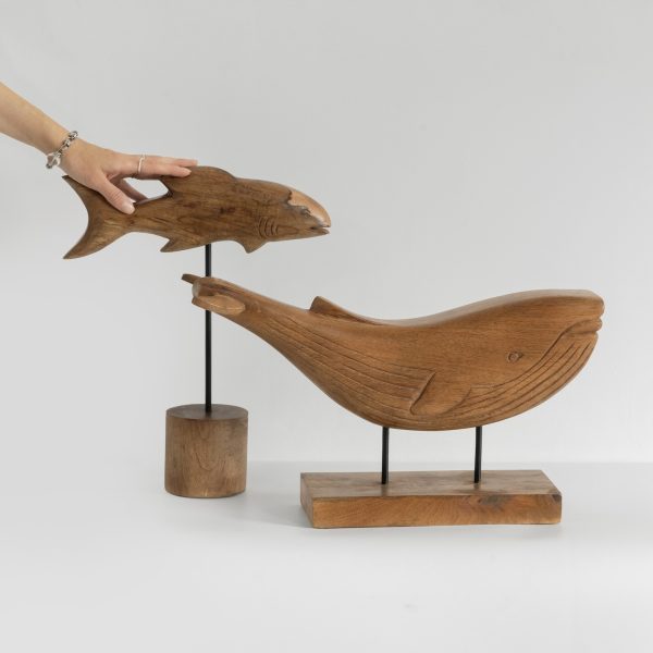 Декор для интерьера деревянный, фигурка Рыба ТАТВА ПАНЧ — изображение 5