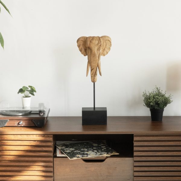 dekor-dlja-interera-derevjannyj-figurka-slon-shanti-chhah-4 Декор для интерьера деревянный, фигурка слон ШАНТИ ЧХАХ — изображение 5