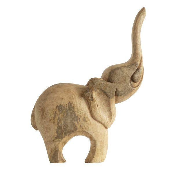 Декор для интерьера деревянный, фигурка слон ШАНТИ ЕК — изображение 3